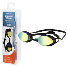 Swimming goggles with two stripes black Spokey SPARKI