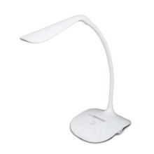 ELD103W FLEKSIBLA 3W LED GALDA LAPMA 3-GAISMAS LĪMEŅI AC USB 5V / 4X AAA BATEREJU STRĀVAS AVOTS