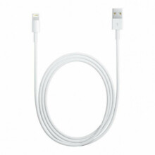 Apple Lightning ir USB 2.0m balts