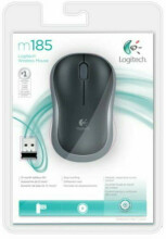 LOGI M185 Wireless Mouse SWIFT GREY EWR2
