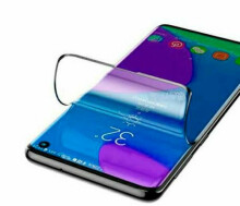 RoGer Anti-Microbial Polymer Glass 9H Защитная Плёнка на Весь Экран Для  Samsung Note 10