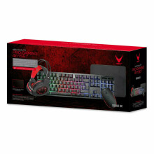 Varr VG4IN1SET02 Игровой комплект 4in1 / Клавиатура / Мышь / Hаушники / Коврик / ENG  / RGB