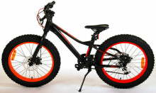 Bērnu velosipēds Volare Gradient 20'' Black/Orange/Red – 6 speed – Prime Collection