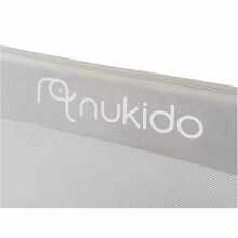 Защитный чехол на кровать 150 х 42 х 35 см Нукидо серый