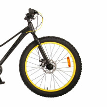 Подростковый велосипед VOLARE 24 Gradient (22478) черный/желтый (Размер колес: 24)