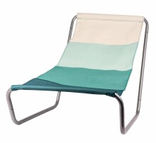 Ikonka Art.KX4508 Saliekamais dārza atpūtas krēsls zils + soma