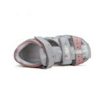 D.D.Step (DDStep) Art.G064-41911M Silver Ekstra komfortablas meiteņu sandalītes (26-31)