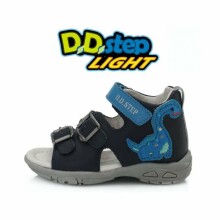 D.D.Step (DDStep) Light Art.AC290816A  Mėlyna Ypač patogios berniukų basutės (19-24)