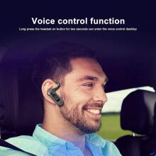 Bebe Basic Headset Ear Bone Conduction 5.2 Wireless Art.165168 bezvadu austiņas ar LED barošanas displeju un balss vadību