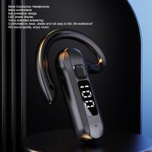 Bebe Basic Headset Ear Bone Conduction 5.2 Wireless Art.165168 bezvadu austiņas ar LED barošanas displeju un balss vadību