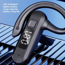 Bebe Basic Headset Ear Bone Conduction 5.2 Wireless Art.165168 bezvadu austiņas ar LED barošanas displeju un balss vadību