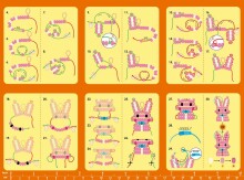 AVENIR Fun Bead Charm-Create My Own Bunny