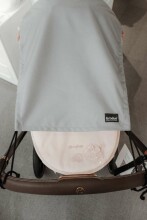 La bebe™ Visor Art.165576 Clear White Universal stroller visor+GIFT mini bag