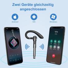Bebe Basic Headset Bluetooth 6.1 Wireless Art.165719  austiņas Bluetooth 6.1 bezvadu austiņas ar CVC8.0 mikrofonu, 1,5 stundas