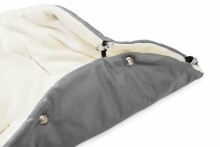 Eskimo Romper Bag – grey/polar fleece