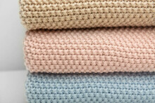 Knitted Blanket – beige