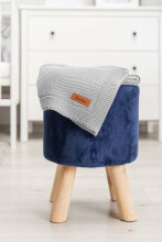 Knitted Blanket – grey