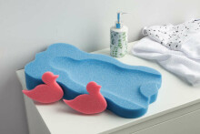 Bath insert for infants midi – blue