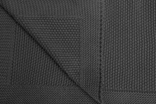 Knitted Blanket – graphite