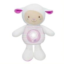 074365 SHEEP WITH NIGHT LIGHT PINK 