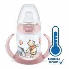 743945 BOTTLE WITH TEMPERATURE INDICATOR 150ML WINNIE THE POOH SILICONE SLOPPING SPOUT