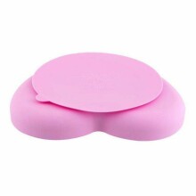 127528 SILICONE PLATE HEART 9m+ GIRL