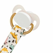A0580 Soother band with clip, Dino 