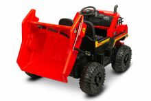 BATTERY VEHICLE TOY TIPPER TRUCK TANK RED