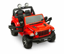 OFF-ROAD BATTERY VEHICLE JEEP RUBICON RED