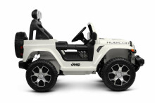 OFF-ROAD BATTERY VEHICLE JEEP RUBICON WHITE