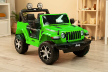 OFF-ROAD BATTERY VEHICLE JEEP RUBICON GREEN