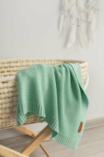 Bamboo and cotton blanket – Sage