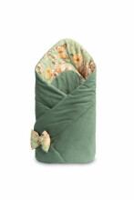 Baby Nest Cone Wrap SQUARE GREEN