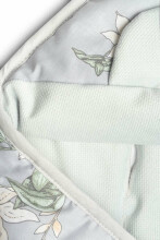 Velvet carry-cot swaddle blanket – LILY GRAY