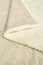 EMBROIDERED BLANKET 80X100 LINEN PLUSH