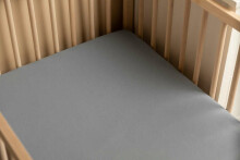 JERSEY DELUXE SHEET GRAY 160x80