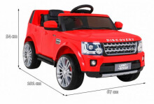 Land Rover Discovery Art.888457 Red  Детский электромобиль