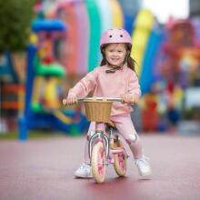 Balance Bike Art.168462 Pink Bērnu skrējritenis ar metālisko rāmi, Līdzsvara velosipēds