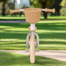 Balance Bike Art.168462 Pink Bērnu skrējritenis ar metālisko rāmi, Līdzsvara velosipēds