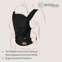 Lionelo Margareet Air Art.168464 Black Ķengursoma no 3.5 līdz 20 kg