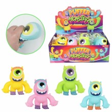 K-Toys Stress Ball Puffer Monster Art.35827  Silikona rotaļlieta antistress Monstrs