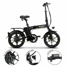 Elektriskais velosipēds SKYJET 16 Nitro melns