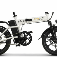 Elektriskais velosipēds SKYJET 16 Nitro balts