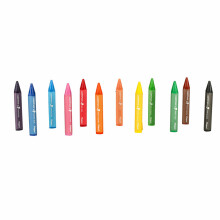 Ikonka Art.KX3567 Jumbo Colorpeps candle crayons 12 pcs.