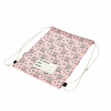 Ikonka Art.KX3768_2 Bērnu apavu soma pelei rozā krāsā