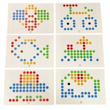Ikonka Art.KX3859_1 Magnetic board dots bunny