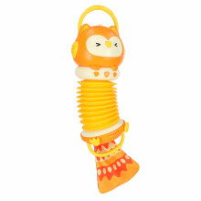 Ikonka Art.KX4287_1 Harmony accordion for children owl orange