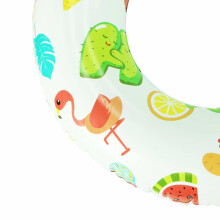 Ikonka Art.KX4008 BESTWAY 36014 Flamingo inflatable swimming wheel