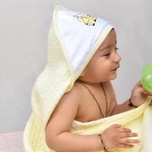 Tega Baby Towel Art.ME-008 Meteo Turquoise   Детское хлопковое полотенце с капюшоном, 100x100см