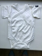 La Bebe™ NO Baby Body Art.169079 Dots Бодик из 100% мягкого хлопка с коротким рукавом